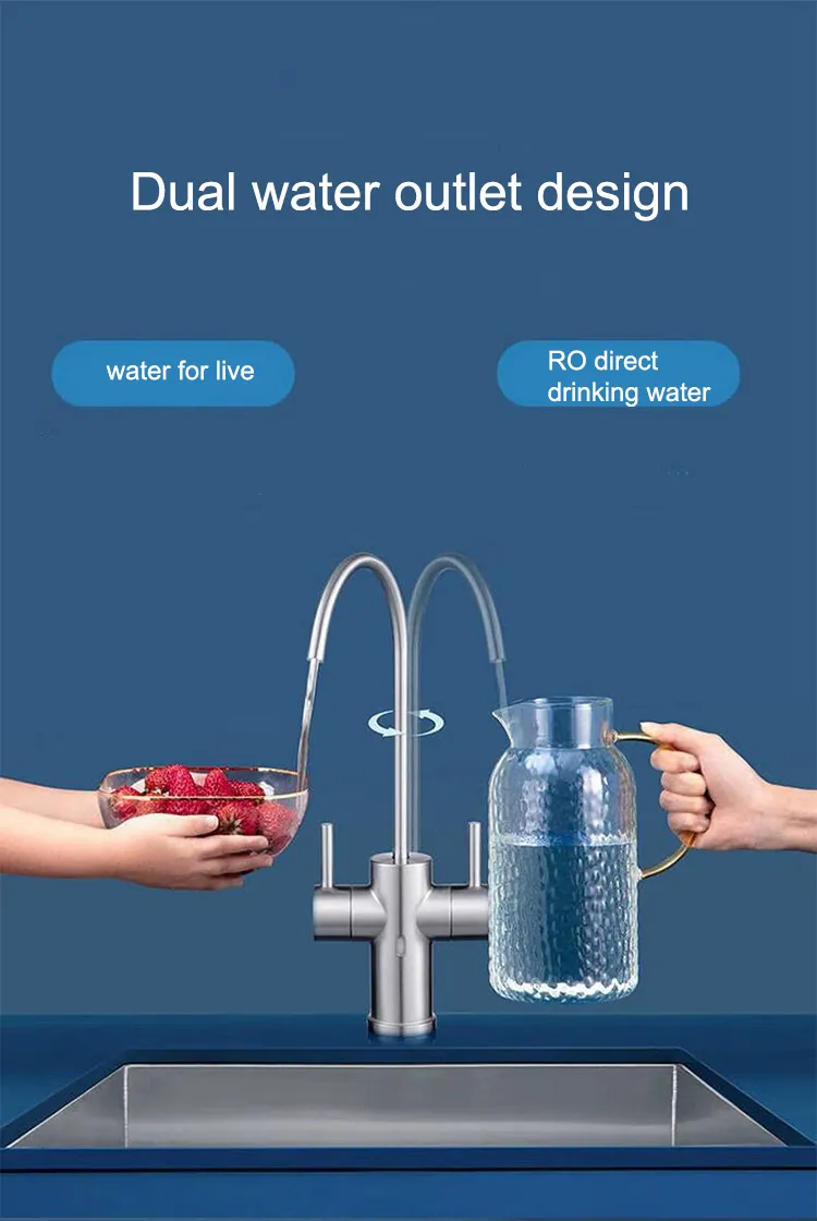 Conbl High-Performance 5-Stage RO Water Filtration Purifier for Home Use