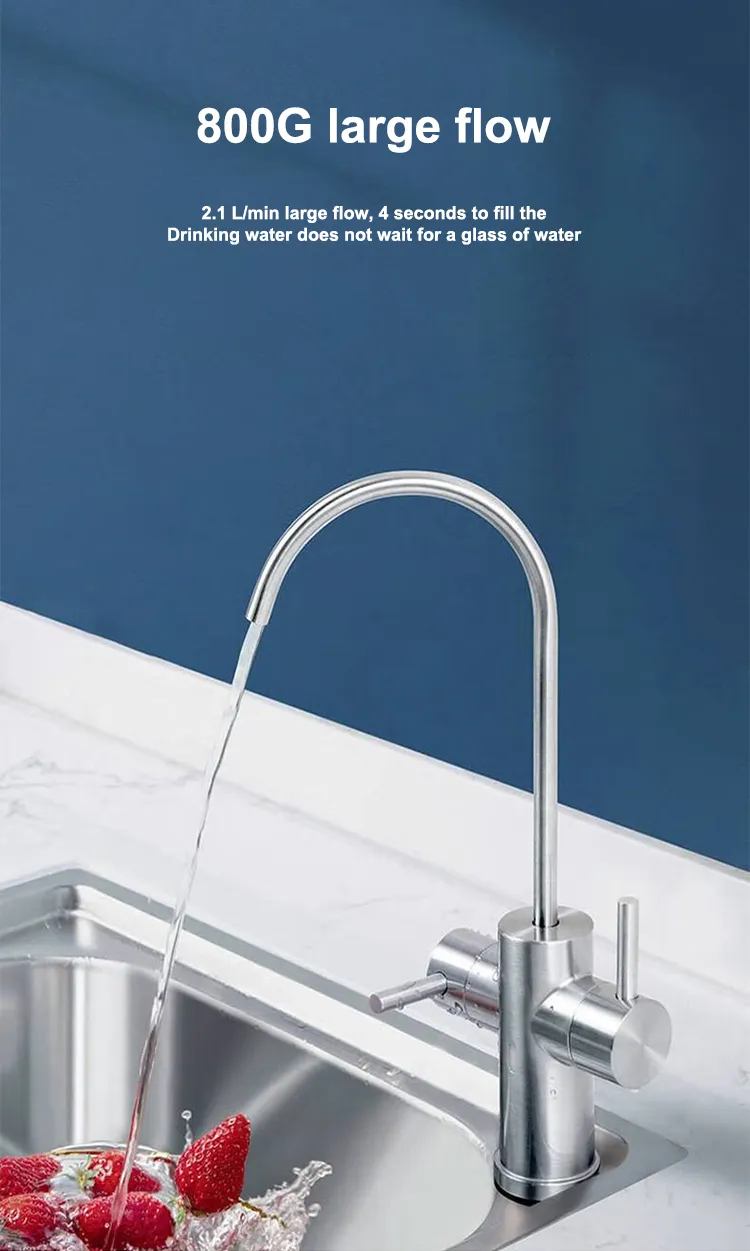 Conbl High-Performance 5-Stage RO Water Filtration Purifier for Home Use