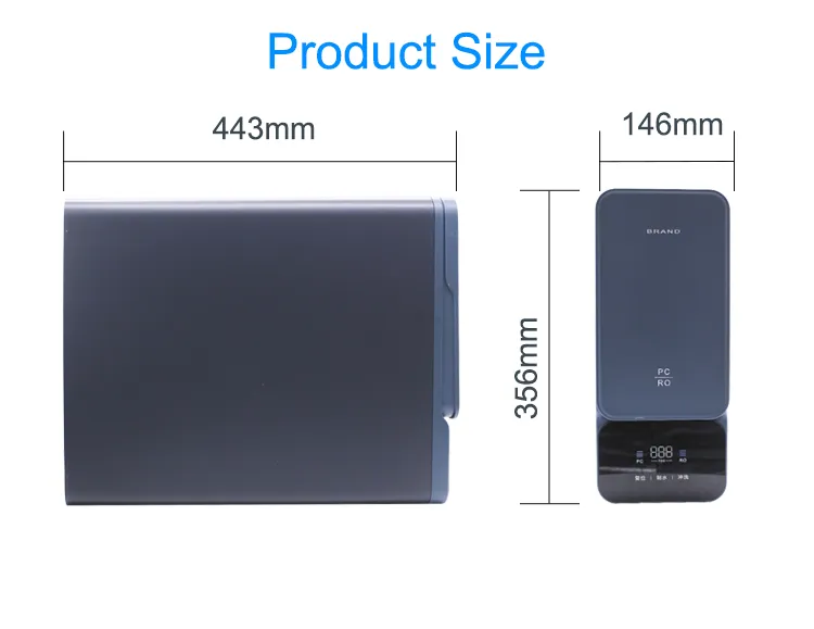 Conbl High-Performance 5-Stage RO Water Filtration Purifier for Home Use