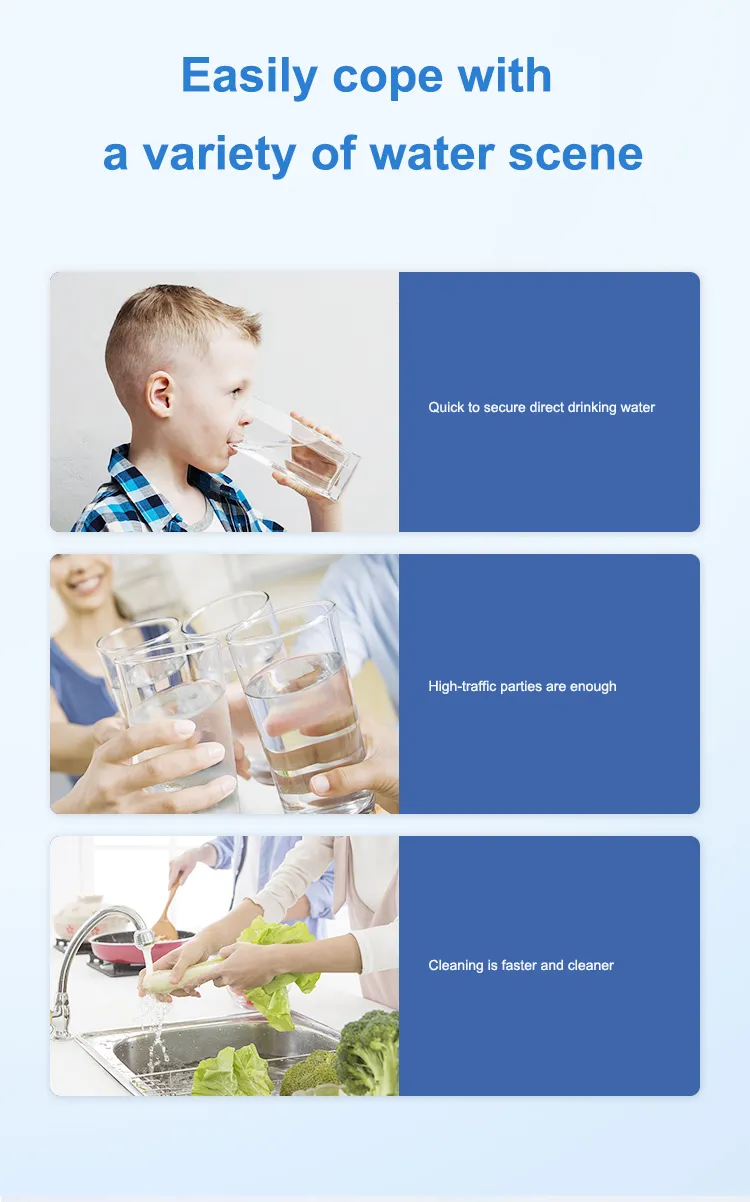 Conbl High-Performance 5-Stage RO Water Filtration Purifier for Home Use