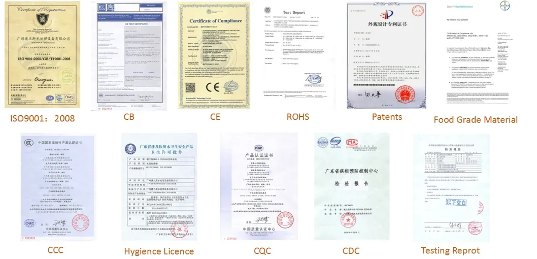 OEM RO Water Filtration System for Home Used Water Purifier Under Sink Tankless Smart Water Filtration