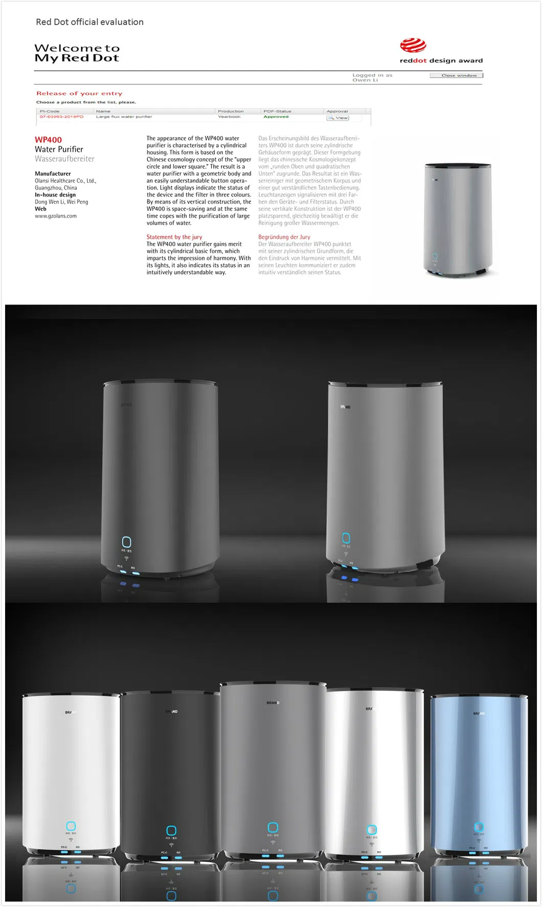 OEM RO Water Filtration System for Home Used Water Purifier Under Sink Tankless Smart Water Filtration