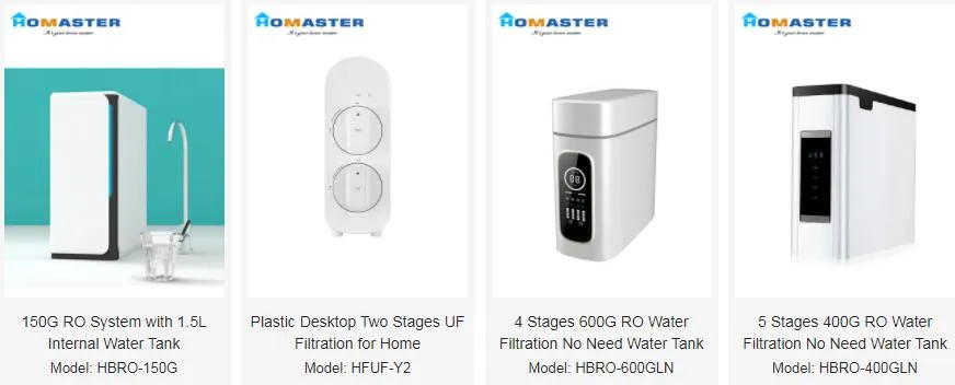 600g RO Filtration with 3 in 1 Filter for Home or Office Using (HFRO-600G-106)