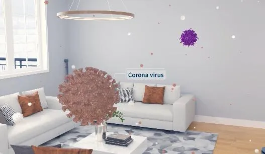 Sterilize Air Purifier with Ventilation Ozone Generator