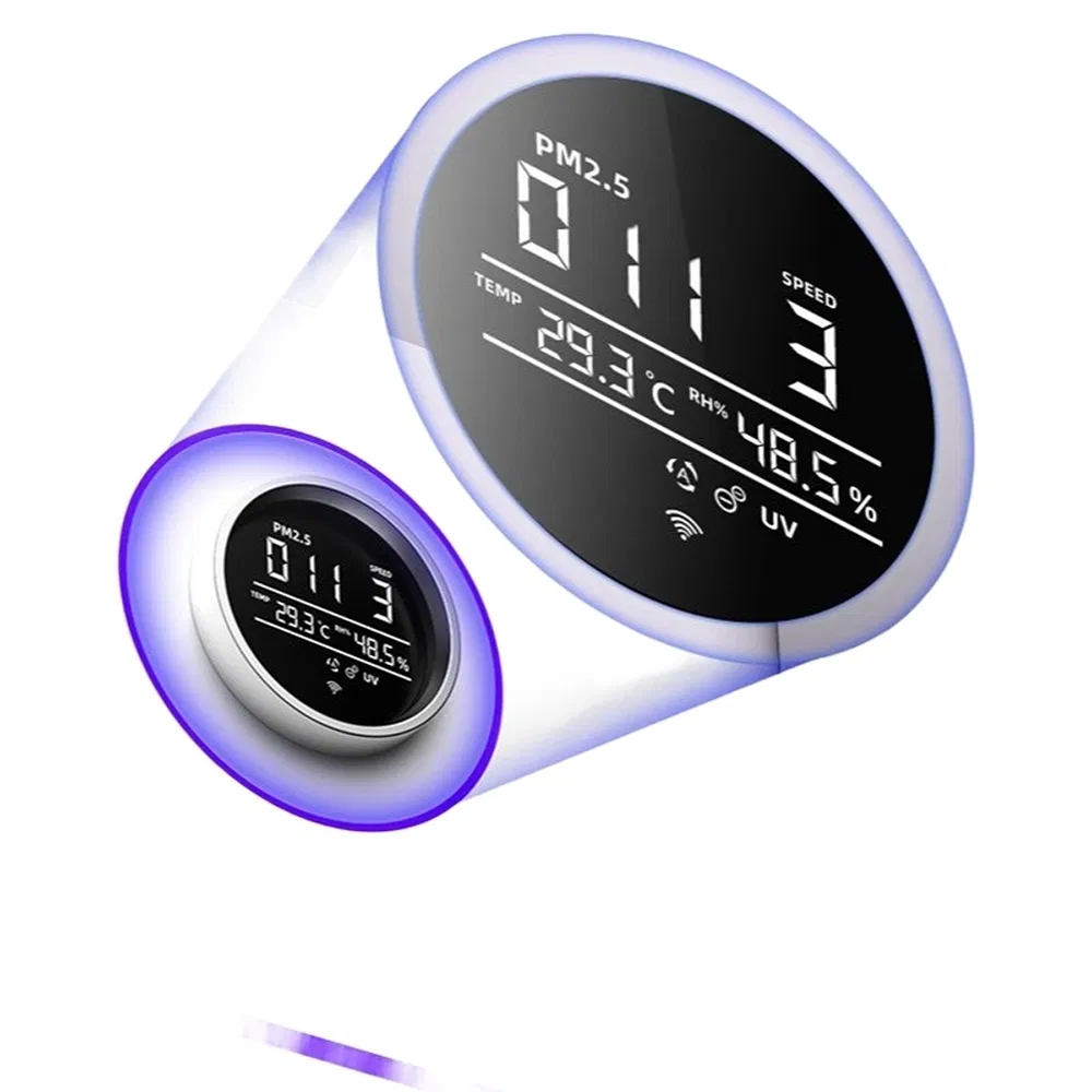 China Manufacturing 68W Rated Power Mobile Room Air Purifier