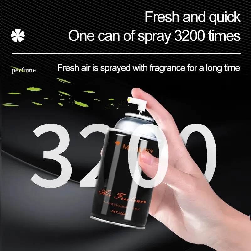Hotel Bar Toilet Air Freshener Dispenser Automatic Spraying 300ml Air Freshener