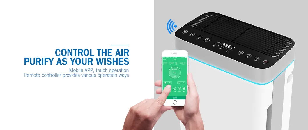 Wholesale Price HEPA Filter Air Purifier Humidifier Air Cleaner APP Control for Home Room
