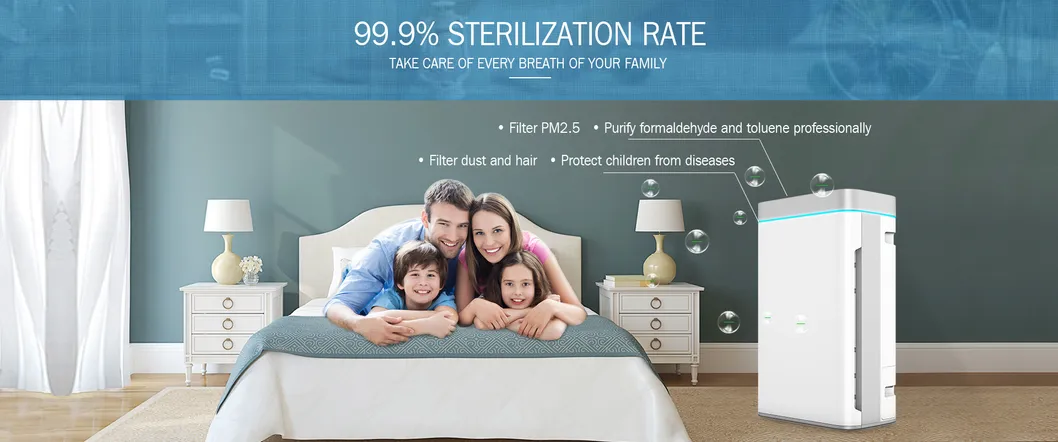 Wholesale Price HEPA Filter Air Purifier Humidifier Air Cleaner APP Control for Home Room