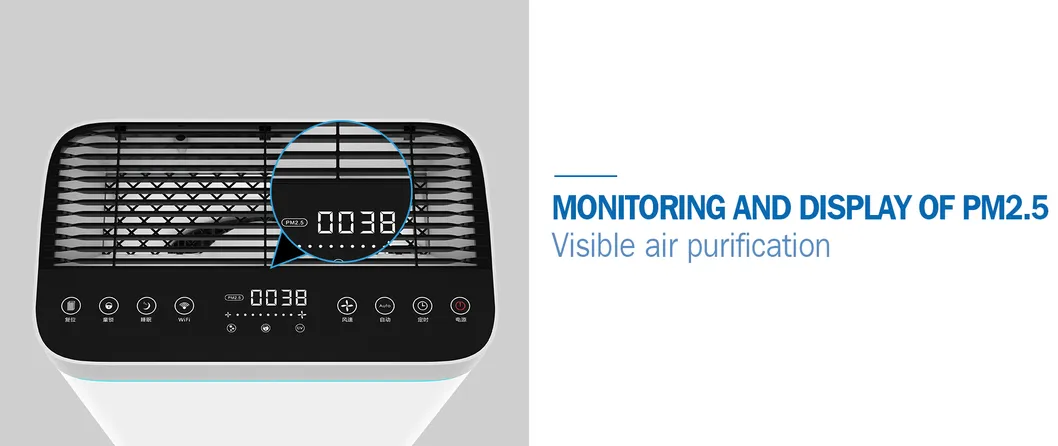 Wholesale Price HEPA Filter Air Purifier Humidifier Air Cleaner APP Control for Home Room