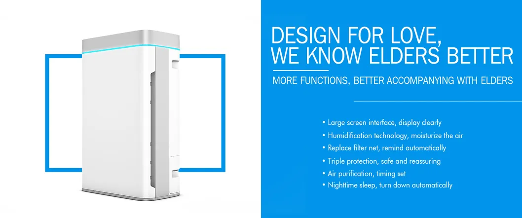 Wholesale Price HEPA Filter Air Purifier Humidifier Air Cleaner APP Control for Home Room