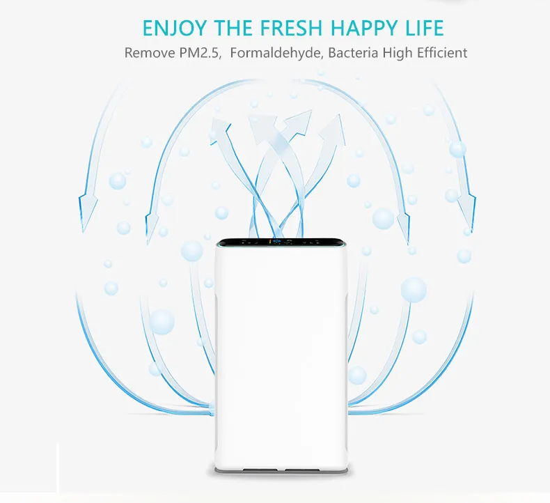 Cadr 320 Room Pm2.5 Air Quality Indicator Silent HEPA Carbon Filter Air Purifiers for Home, Office