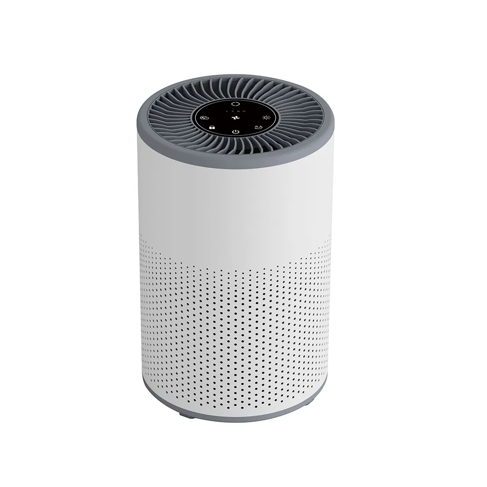 Private Label Home Desktop UVC Air Purifier with HEPA Filter