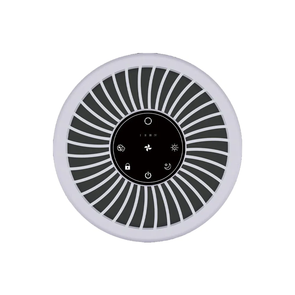 Private Label Home Desktop UVC Air Purifier with HEPA Filter