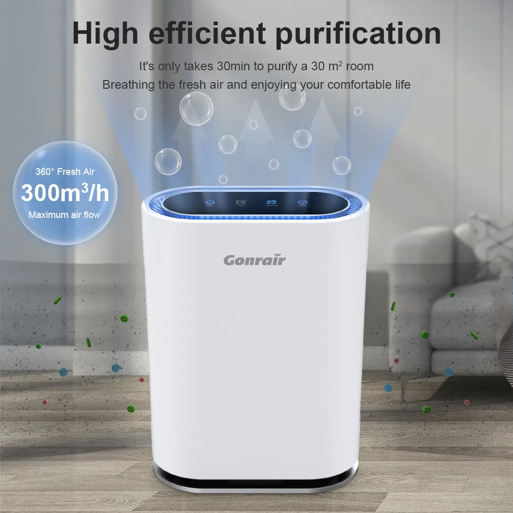 Multi-Function HEPA Air Purifier UV Sterilizer for Hospital Home Hotel