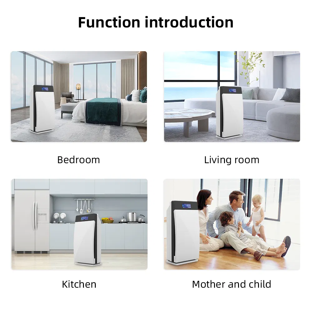 Multi-Function HEPA Air Purifier UV Sterilizer for Hospital Home Hotel