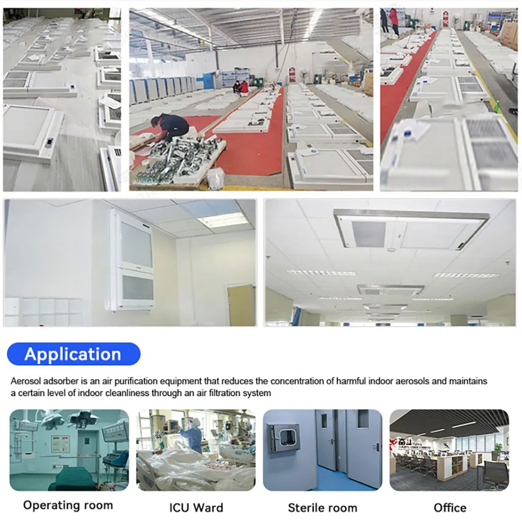 Biobase Class 100 Air Purifier with Remote Control UV Purification for Lab