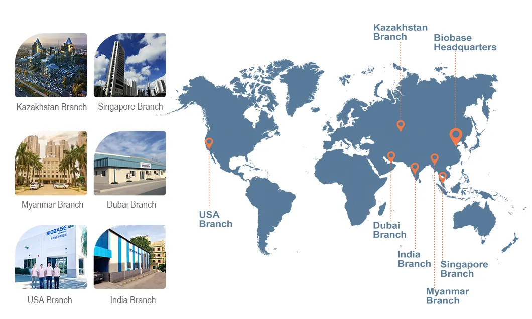 Biobase Class 100 Air Purifier with Remote Control UV Purification for Lab
