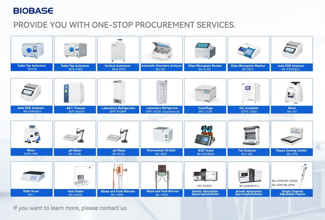 Biobase Class 100 Air Purifier with Remote Control UV Purification for Lab