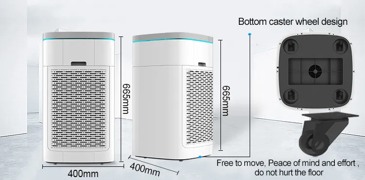 High Efficiency Air Purifier for Office Spaces with HEPA Filter