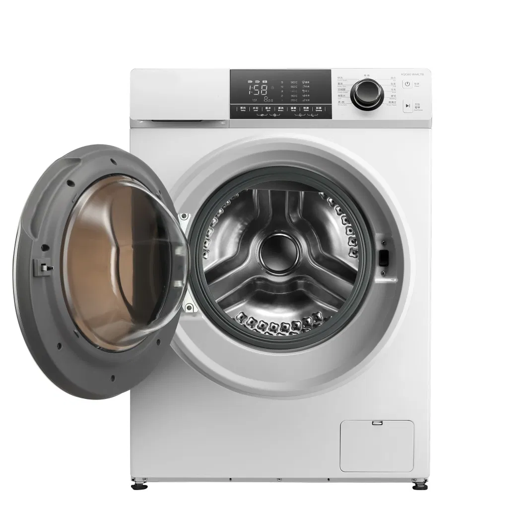 Household Automatic Compact Electric All-in-One Washer Front Loading Single Tub Smart Washing Machines
