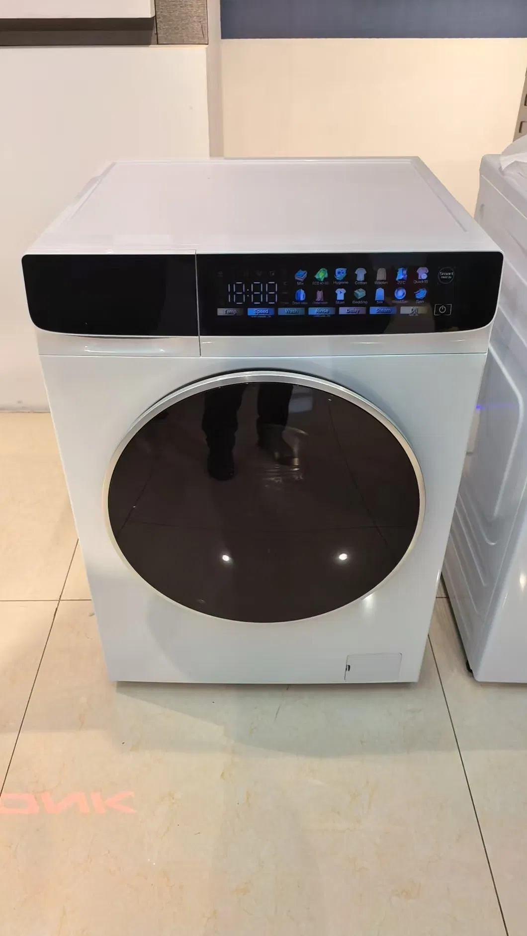Efficient Front Loading Washing Machine with Advanced Cleaning Technology