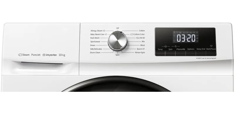 9 Kg Auto Laundry Front Loading Inverter Motor Washing Machine