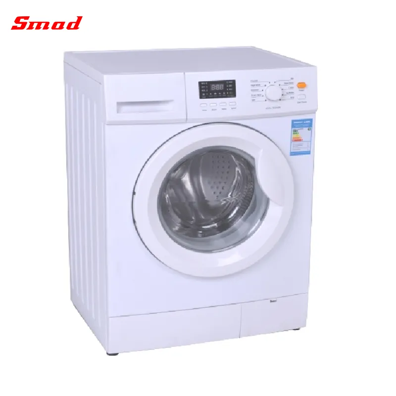Silver Color LED Display Front Loading Smad Washing Machine