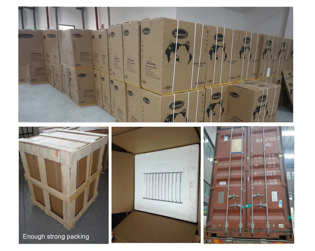 Home Use 6kg Front Loading Fully Automatic Washing Machine for Europe