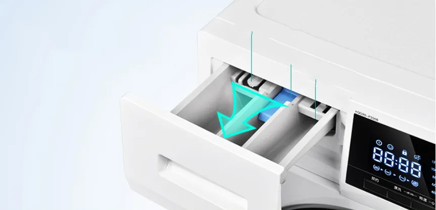 New Style 10kg Fully Automatic Domestic Front Loading Washing Machine