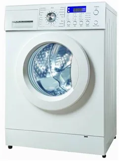 220V 8kg LED Front Loading Washing Machine for Europe