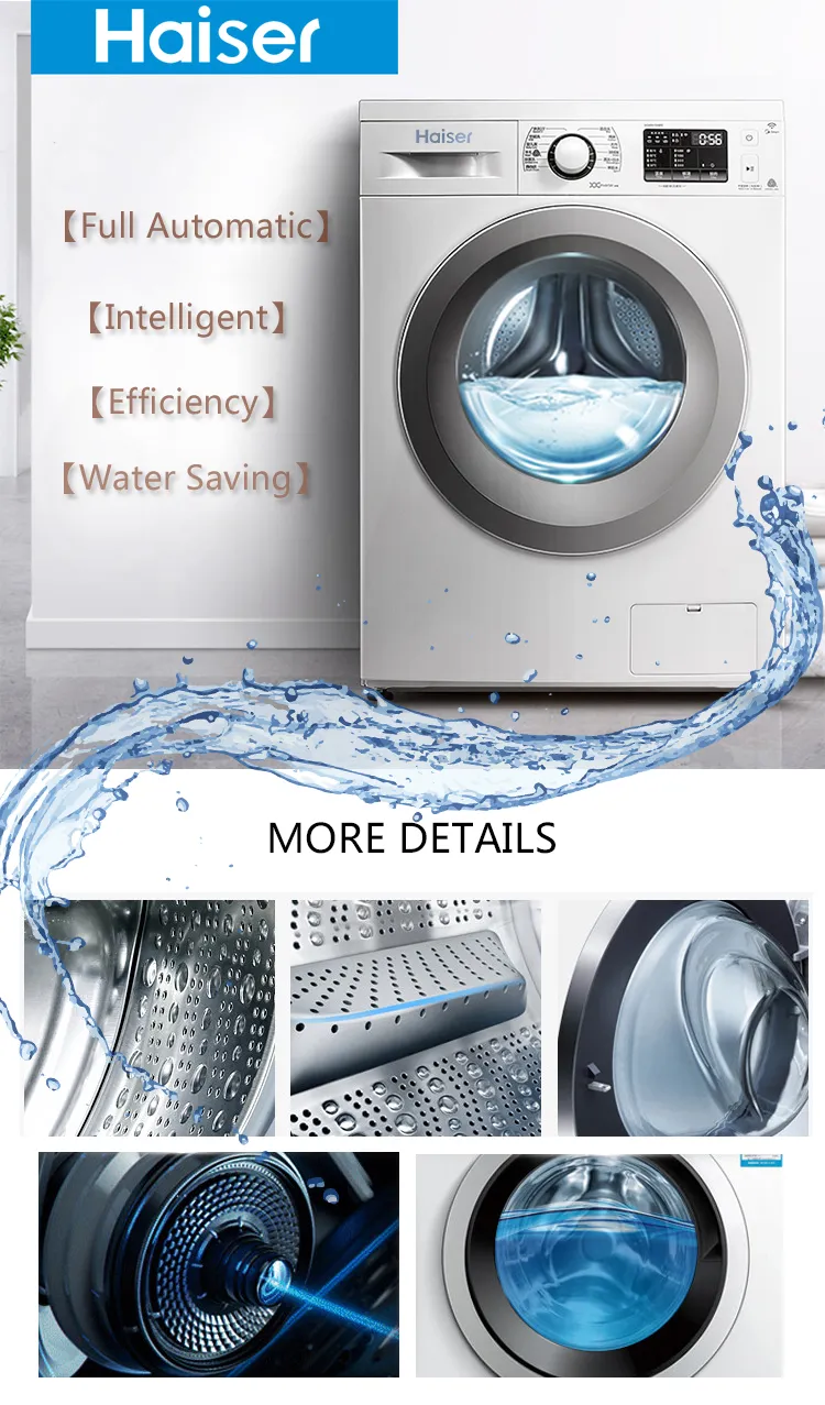 Wholesale 9kg Fully Automatic Front Loading Washing Machine for Home