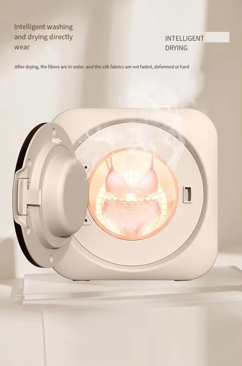 Smart Automatic Cleaning Washer Mini Portable Washing Dryer Machines for Underwear Socks