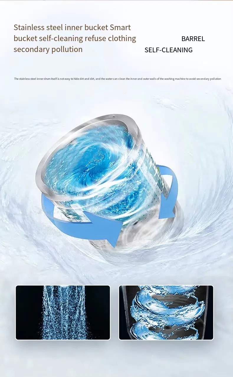 Smart Automatic Cleaning Washer Mini Portable Washing Dryer Machines for Underwear Socks