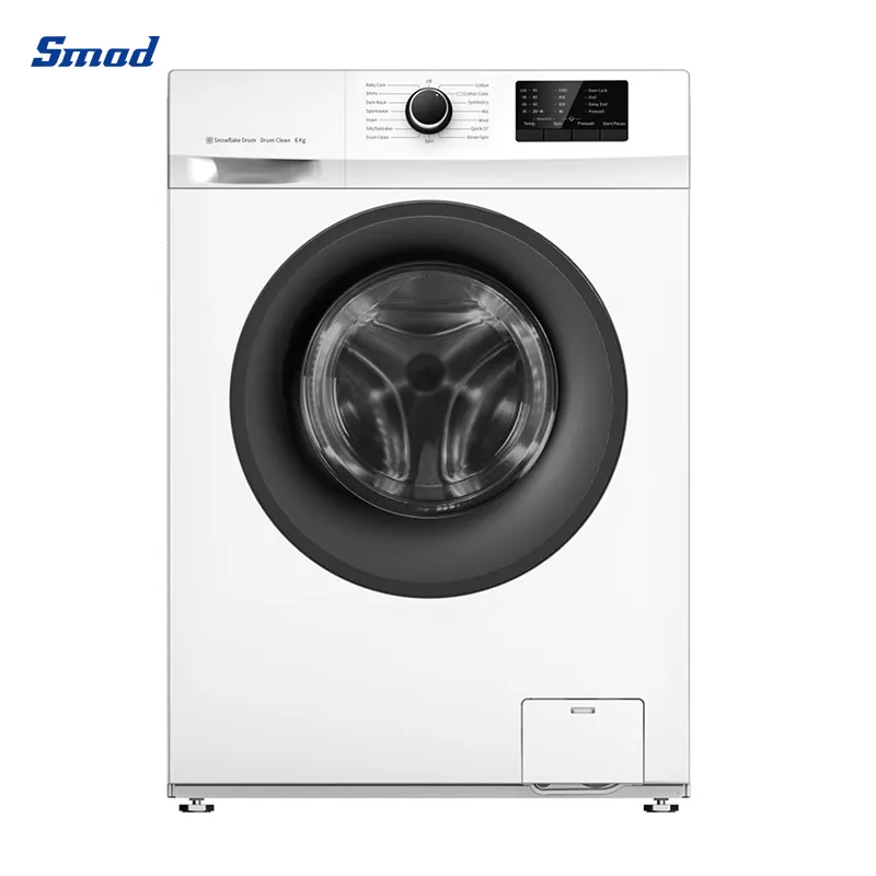 6kg Front Loading Washing Machine with LED Screen