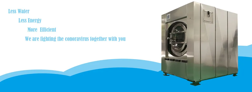 15kg 20kg 25kg 30kg 50kg 100kg 120kg Automatic Front Loading Washing Machine Washer Extractor