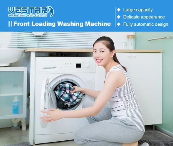Front Loading Washing Machine Premium Stainless Steel Washing Machine
