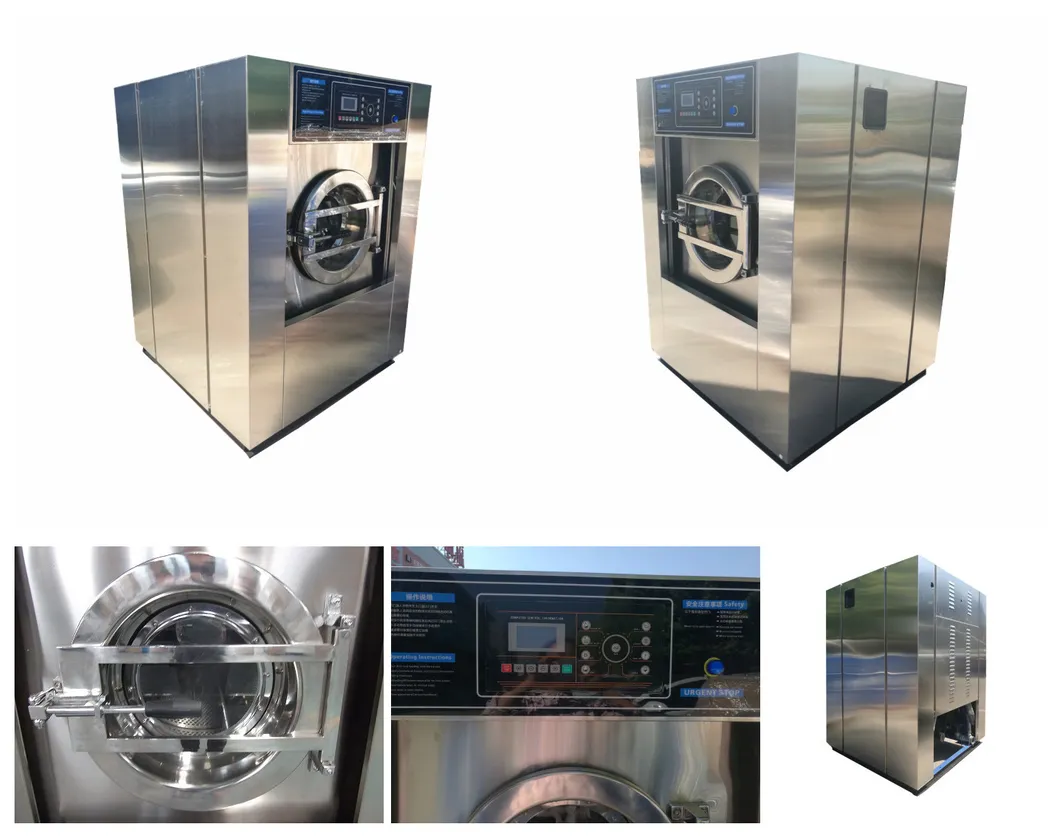 15-100kg Hotel Washing Machine Laundry Machine Front Loading Washer