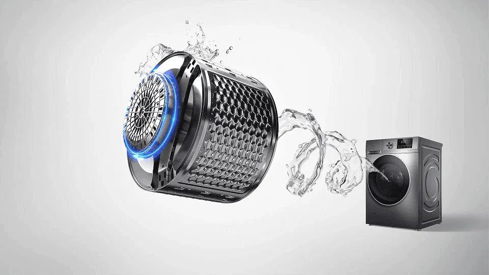 10kg China Direct Drive Fully Automatic Front Loading Washing Machine