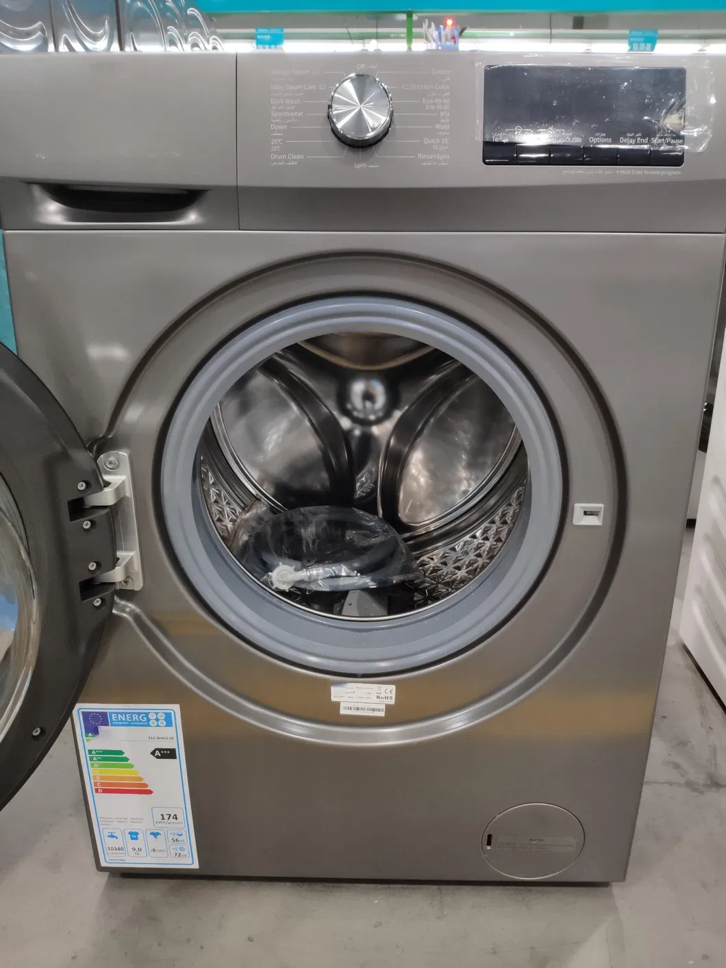 10kg Wholesale Automatic Home Front Loading Washing Machine