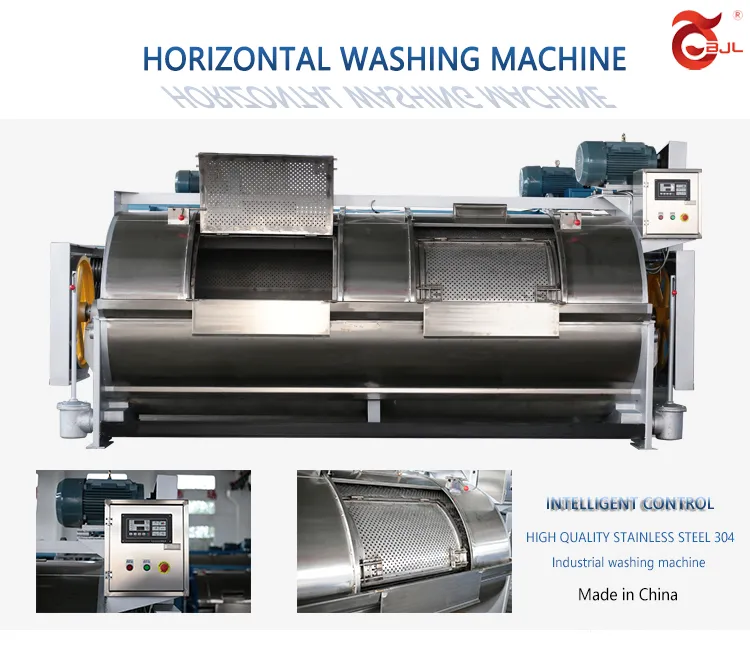 Industrial Front Loading Semi-Auto Belly Washer Machine Price