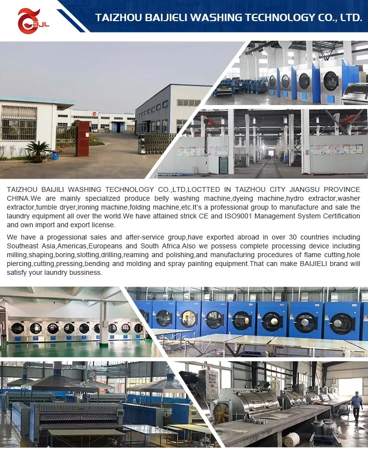 Industrial Front Loading Semi-Auto Belly Washer Machine Price