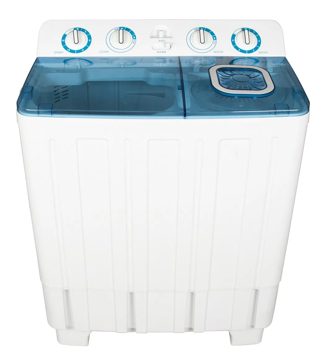 2025 New Model 9kg Top Loading Twin Tub Semi Automatic Washing Machine with Dryer