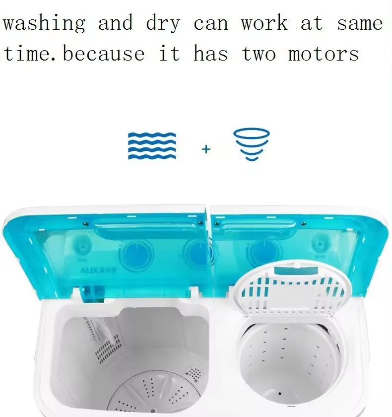 16kg Factory Top-Loading Twin-Tub Washing Machine