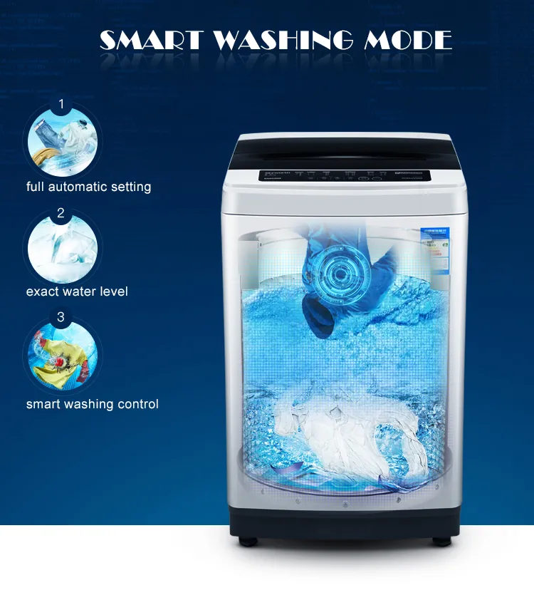 Cheap Price 10kg Homelaundry Washing Machine Full Automatic Top Loading Washer