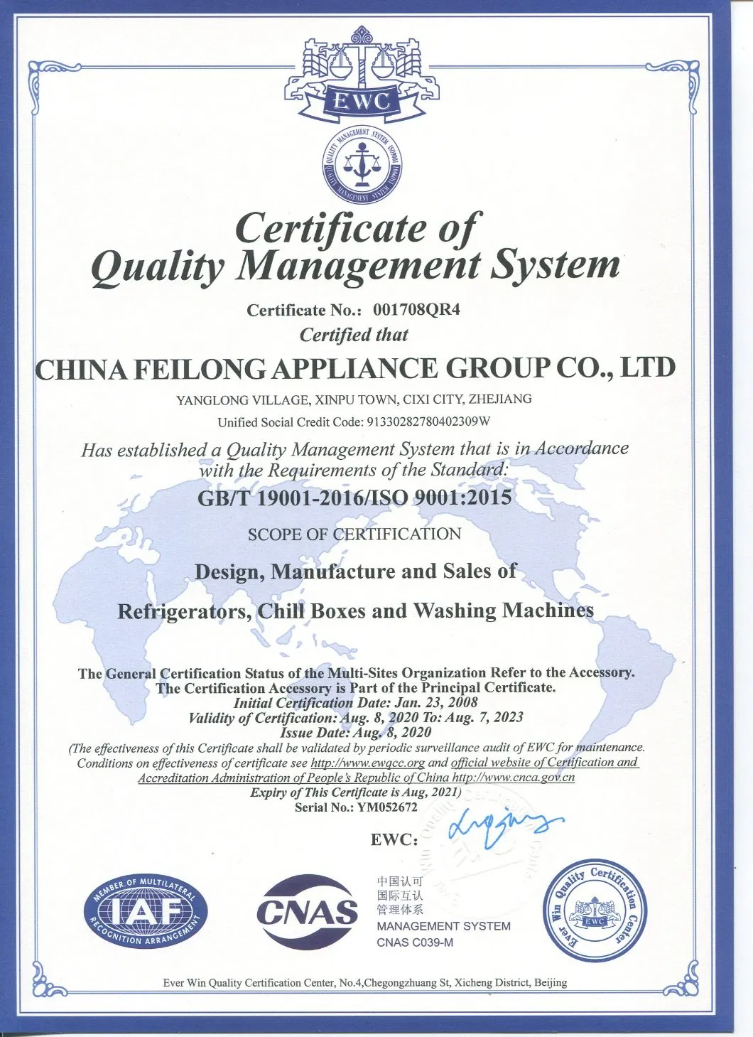 China Factory Household 9kg 10kg Clothes Top-Loading Washing Machine Xqb90-2010b