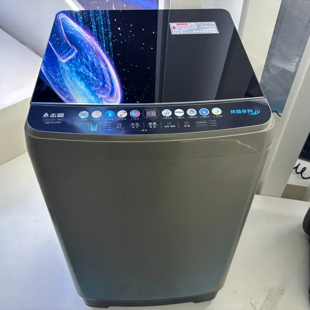 Hot 12kg Fully Automatic Single Tub Top Loading Washing Machine Dormitory Hotel