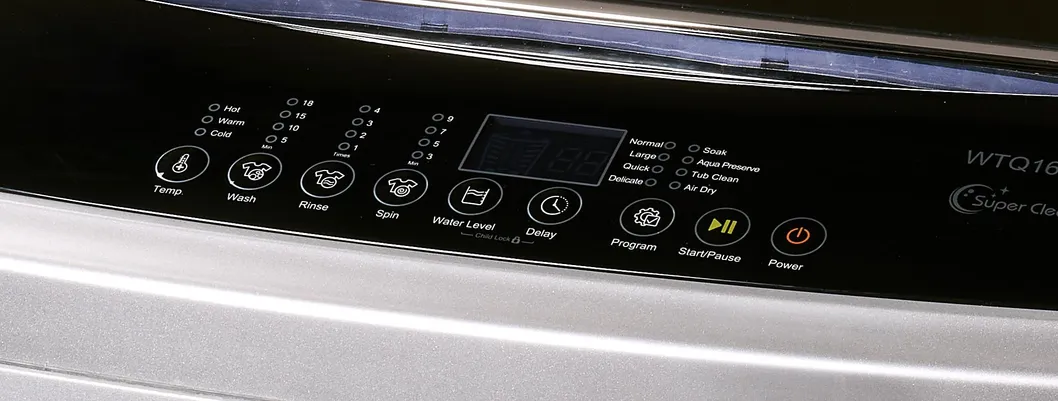 Top Loading Baby Clothes Washing Machine with LED Display