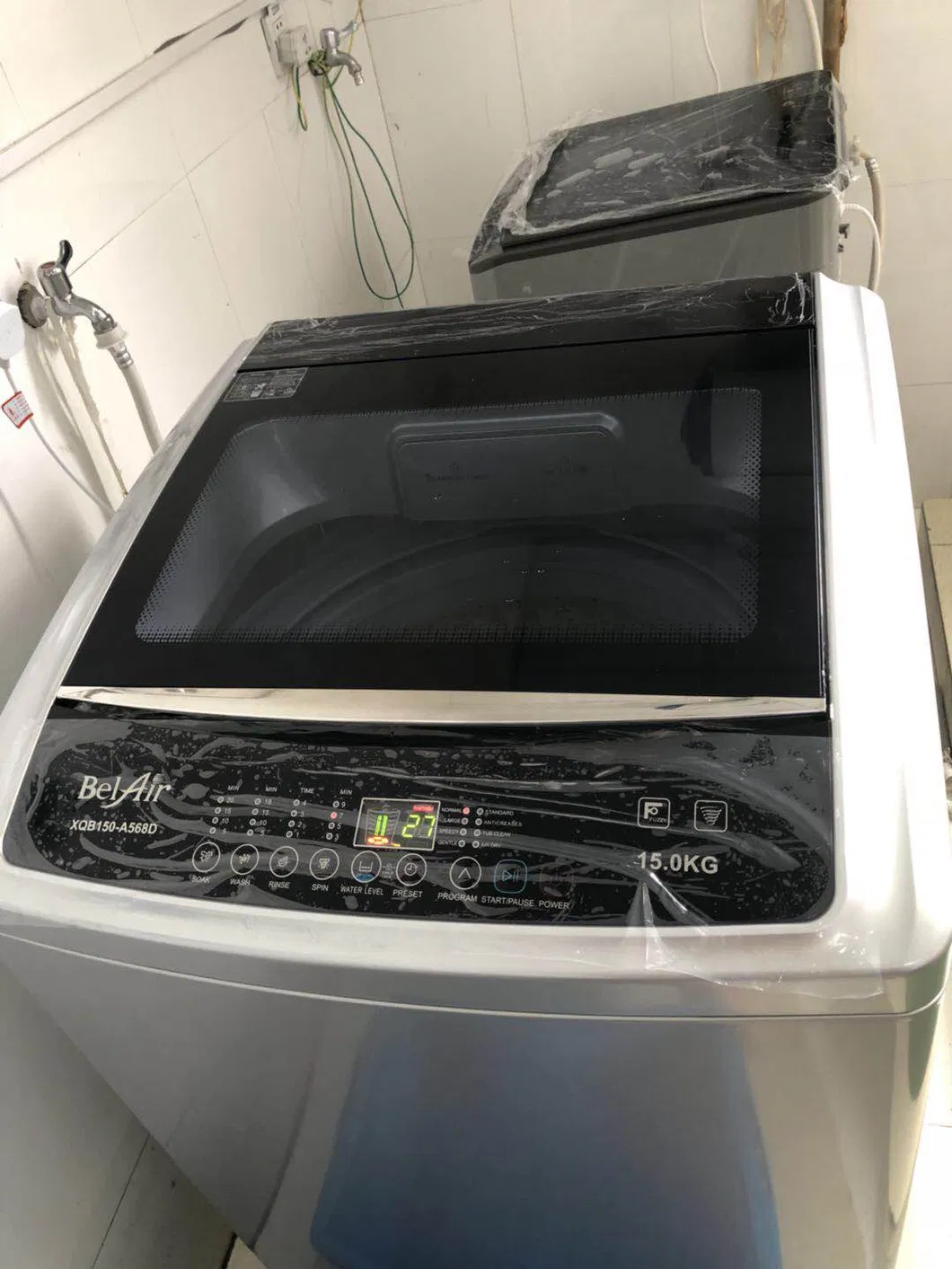 Top Loading Baby Clothes Washing Machine with LED Display