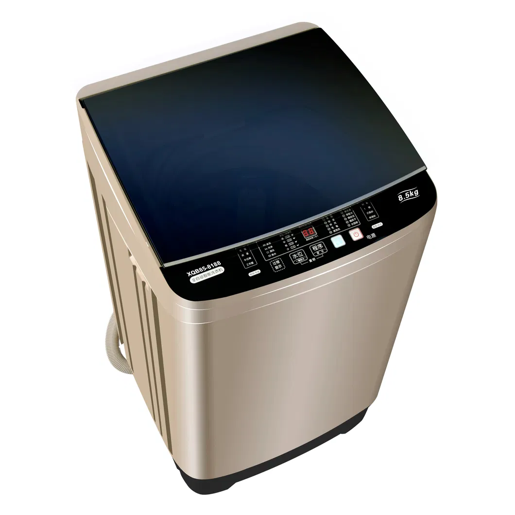 7kg Glass Cover Top Loading Washing Machine