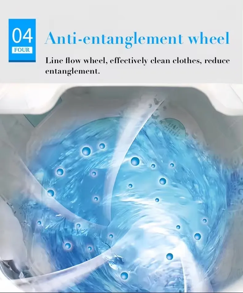 Factory Top-Loading Twin-Tub Washing Machine